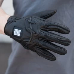 Icon 1000 Baserunner Gloves - Black -Cycling Equipment Shop Icon1000 Baserunner Leather Gloves 1 61712.1535114251