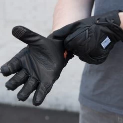Icon 1000 Baserunner Gloves - Black -Cycling Equipment Shop Icon1000 Baserunner Leather Gloves 5 94288.1535114255