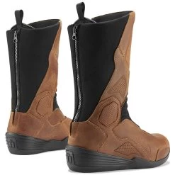 Icon 1000 Joker WP Boots - Brown -Cycling Equipment Shop Icon1000 JokerBootBrownBack 26359.1550176661