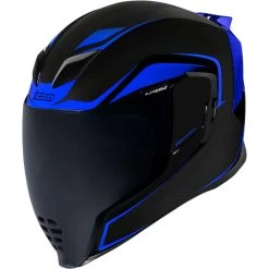 Icon Airflite Helmet - Blue Crosslink