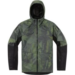 Icon Airform Battlescar Jacket - Green