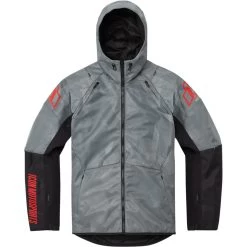 Icon Airform Battlescar Jacket - Gray