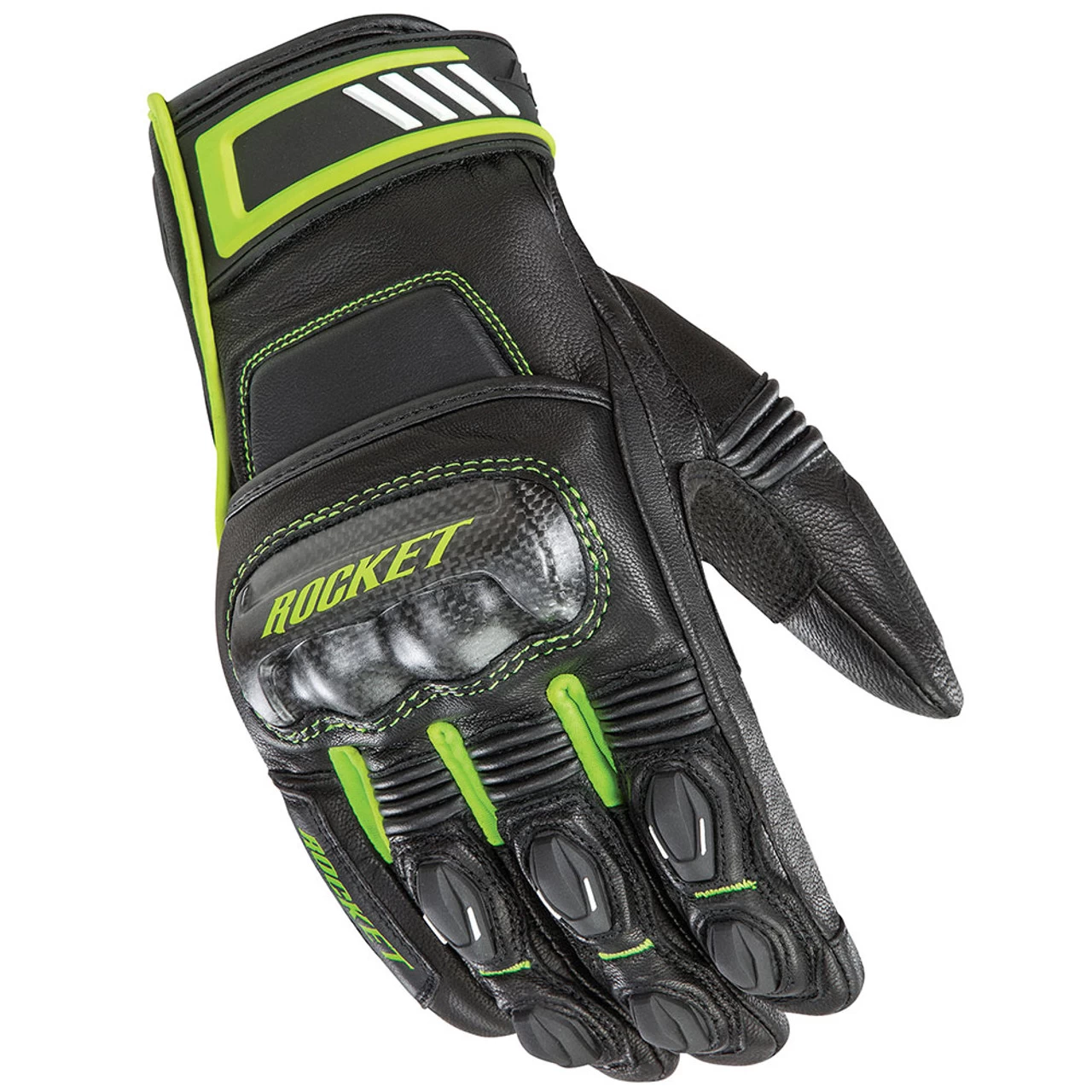Joe Rocket Highside Gloves - Black/Hi-Viz 1 Joe Rocket Highside Gloves - Black/Hi-Viz