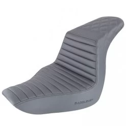 Saddlemen Black Step Up Seat For 2018-2023 Harley Softail FXLR/FLSB - Front TR / Rear LS