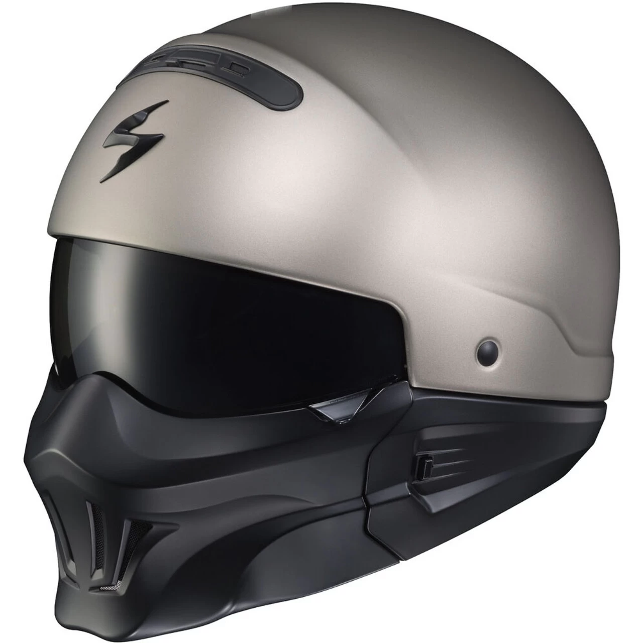 Scorpion Covert Evo Convertible Helmet - Titanium 1 Scorpion Covert Evo Convertible Helmet - Titanium
