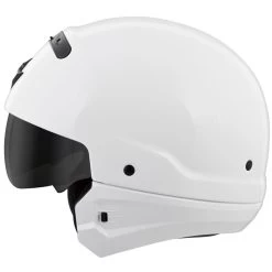 Scorpion Covert White Convertible Helmet -Cycling Equipment Shop Scorpion covert white 3 4 Helmet 2 07780.1508334377