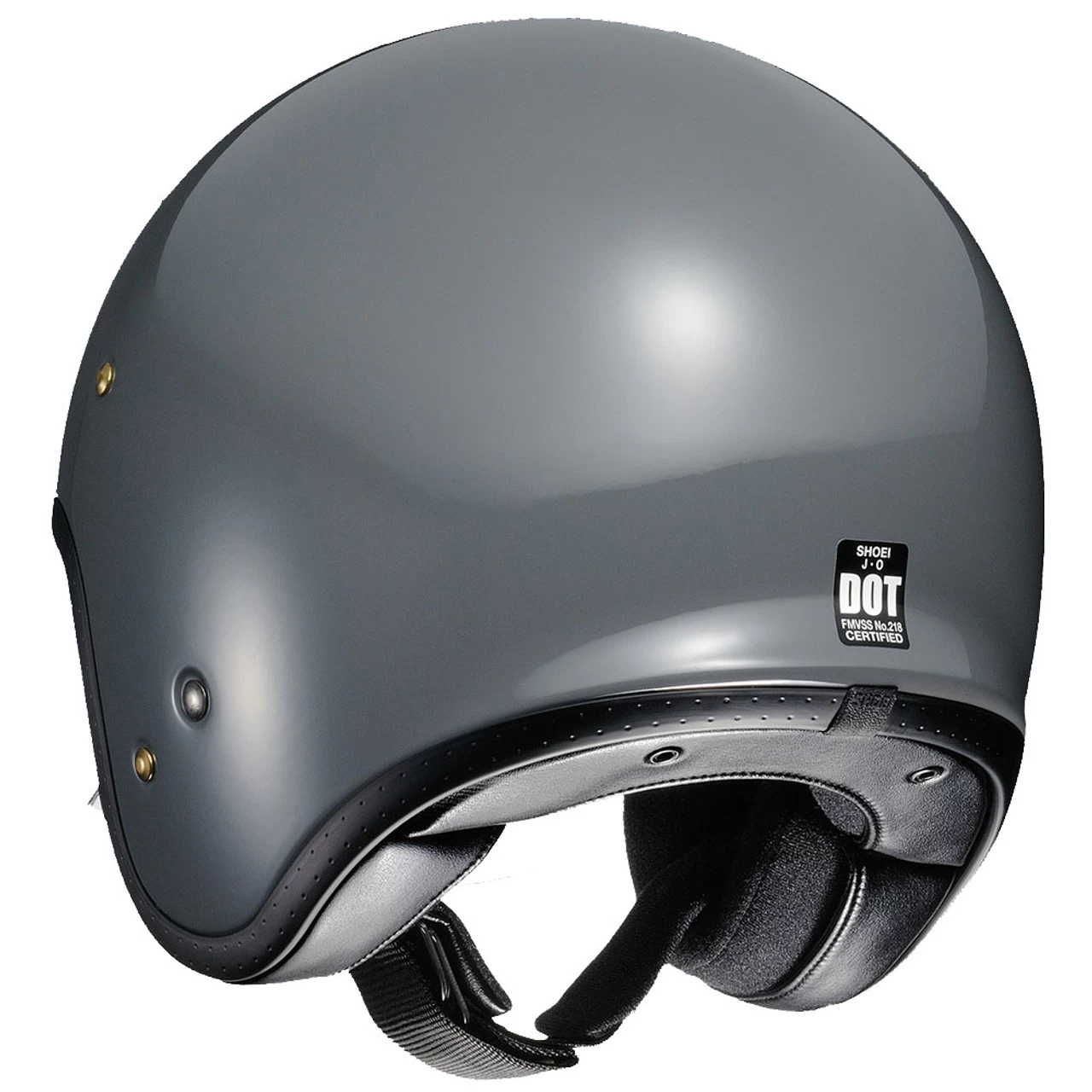 Shoei J.O Helmet - Grey 3 Shoei J.O Helmet - Grey - Image 3