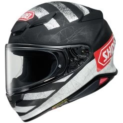 Shoei RF-1400 Helmet - Scanner Black/White