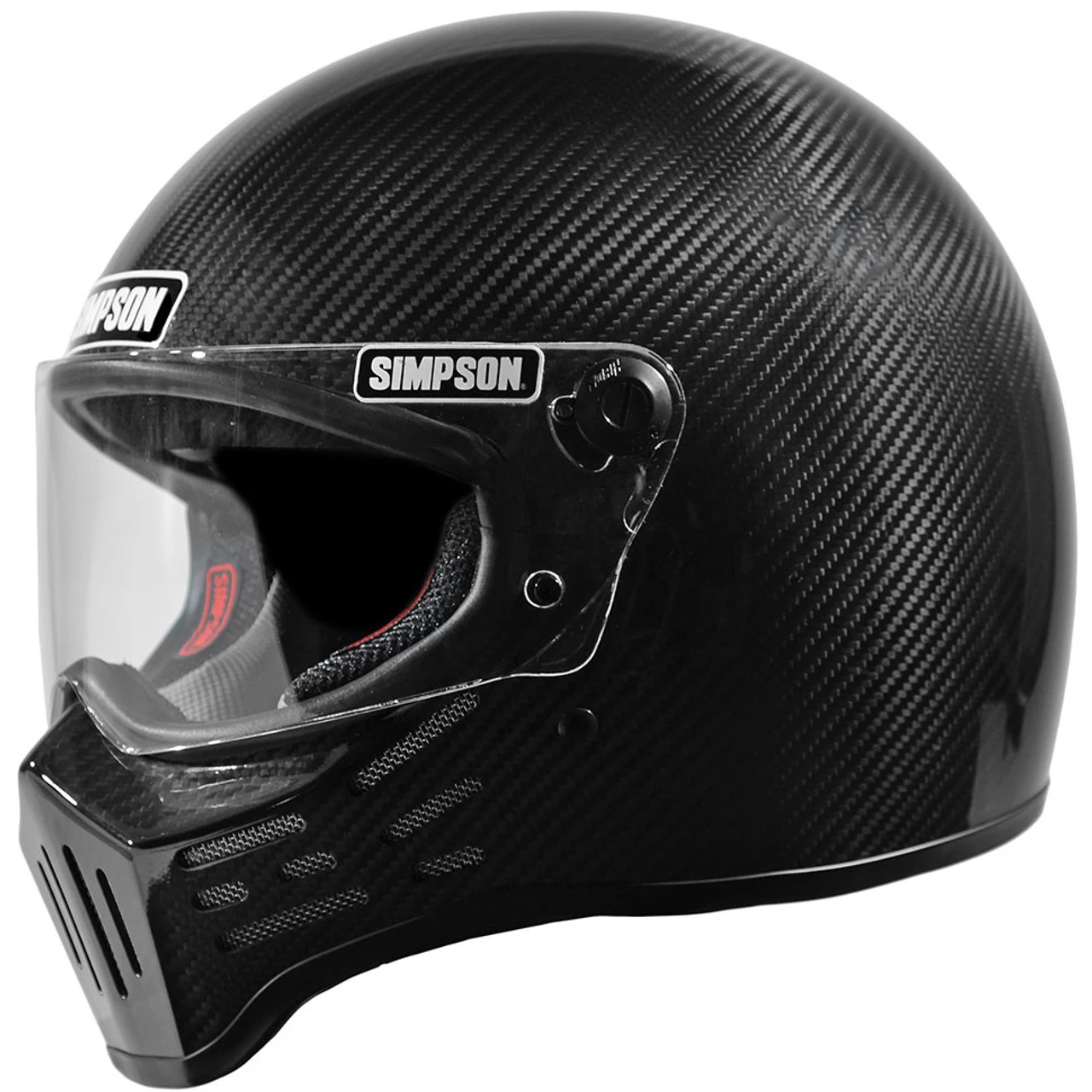 Simpson M30 Bandit Carbon Helmet 2 Simpson M30 Bandit Carbon Helmet - Image 2