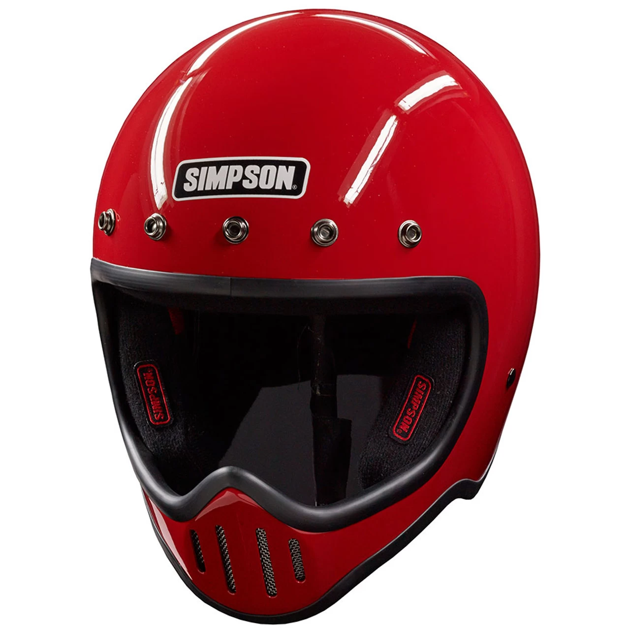 Simpson M50 Helmet - Red 1 Simpson M50 Helmet - Red