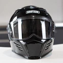 Simpson Mod Bandit Helmet - Gloss Black -Cycling Equipment Shop Simpson Mod Bandit Helmet Gloss Black 6 78396.1546547268