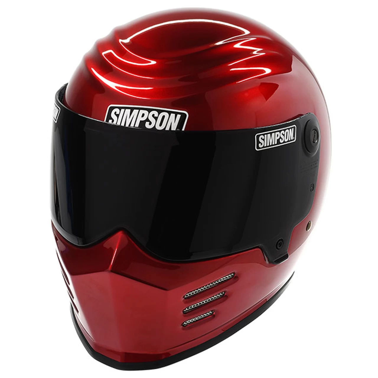 Simpson Outlaw Bandit Helmet - Candee Red 1 Simpson Outlaw Bandit Helmet - Candee Red