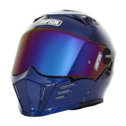 Simpson Mod Bandit Limited Edition Helmet - Fly By Navy Blue