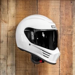 Simpson Speed Bandit Helmet - White -Cycling Equipment Shop Speed Bandit Helmet White 82211.1612461703