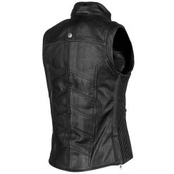Speed And Strength Hell's Belles™ Women's Leather Vest -Cycling Equipment Shop SpeedandStrength HellsBelles Motorcycle Vest Black 2 62592.1470229361