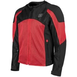 Speed And Strength Midnight Express Mesh Jacket - Red
