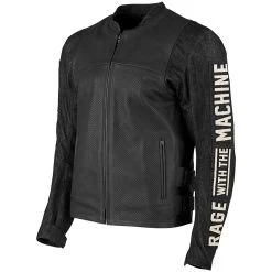Speed And Strength Rage With The Machine Leather Denim Jacket