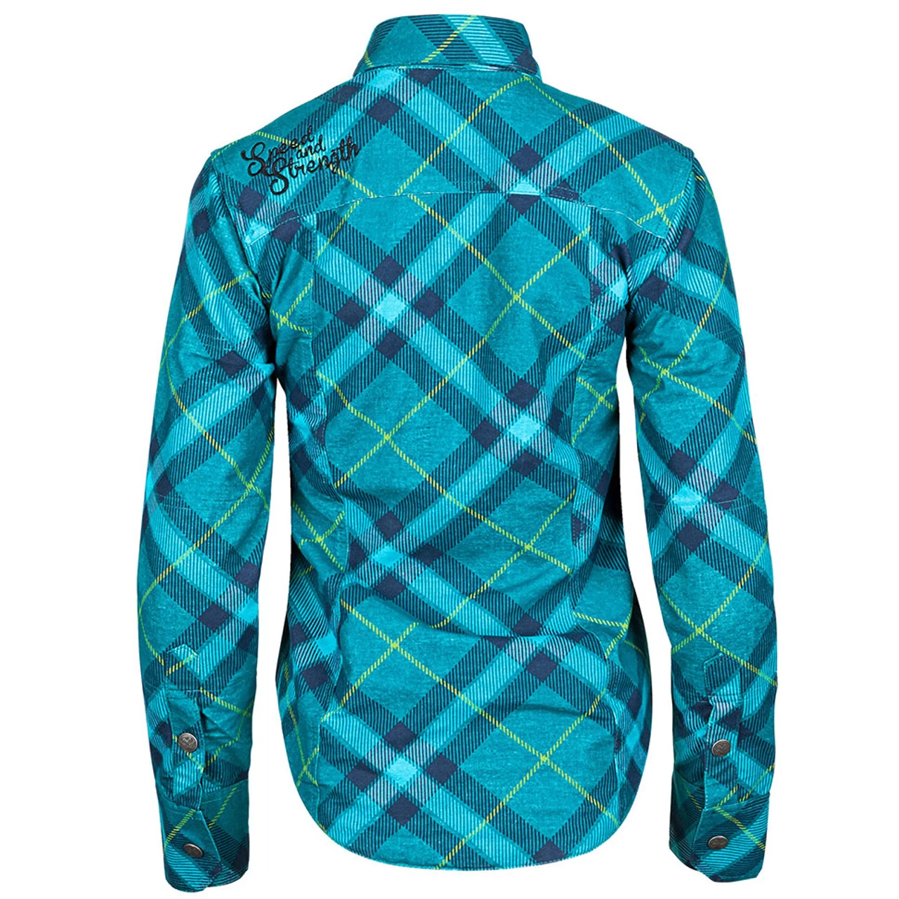 Speed And Strength Cross My Heart Women's Armored Moto Shirt - Teal 4 Speed And Strength Cross My Heart Women's Armored Moto Shirt - Teal - Image 4