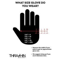 Thrashin Supply Stealth Stars & Bolts Gloves - Black/Grey -Cycling Equipment Shop TSC Glove Stealth Chart 1 39831.1671734730