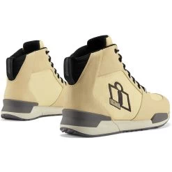 Icon Tarmac WP Boots - Tan -Cycling Equipment Shop TarmacWPShoeTanBack 50544.1597851079