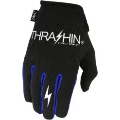 Thrashin Supply Stealth Gloves - Black/Blue