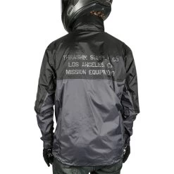 Thrashin Supply Waterproof Mission Windbreaker Riding Jacket - Black -Cycling Equipment Shop Thrashin Supply Waterproof Windbreaker Riding Jacket Black 1 19636.1620073183
