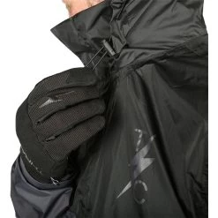 Thrashin Supply Waterproof Mission Windbreaker Riding Jacket - Black -Cycling Equipment Shop Thrashin Supply Waterproof Windbreaker Riding Jacket Black 3 18370.1620073176