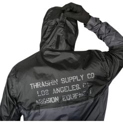 Thrashin Supply Waterproof Mission Windbreaker Riding Jacket - Black -Cycling Equipment Shop Thrashin Supply Waterproof Windbreaker Riding Jacket Black 6 96153.1620073179