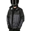 Thrashin Supply Waterproof Mission Windbreaker Riding Jacket - Black