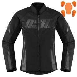 Icon Hooligan Women's Jacket - Black