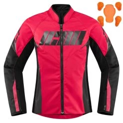 Icon Hooligan Women's Jacket - Rouge