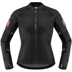 Icon Mesh AF Women's Jacket - Black/Pink