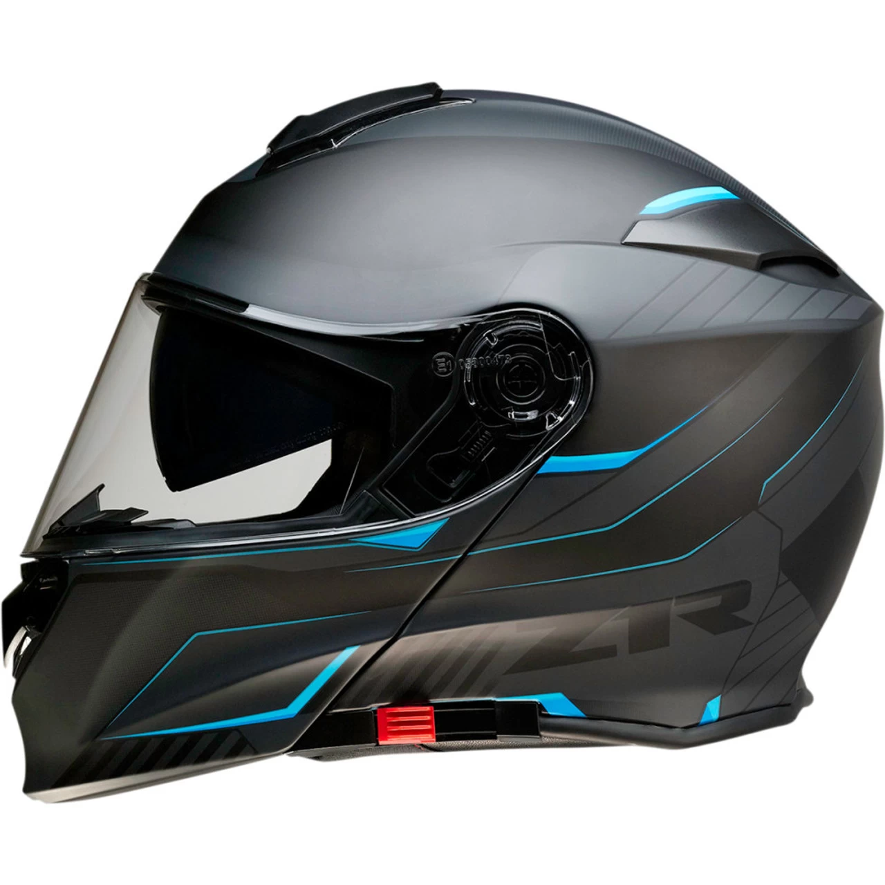 Z1R Solaris Modular Scythe Helmet - Black/Blue 1 Z1R Solaris Modular Scythe Helmet - Black/Blue