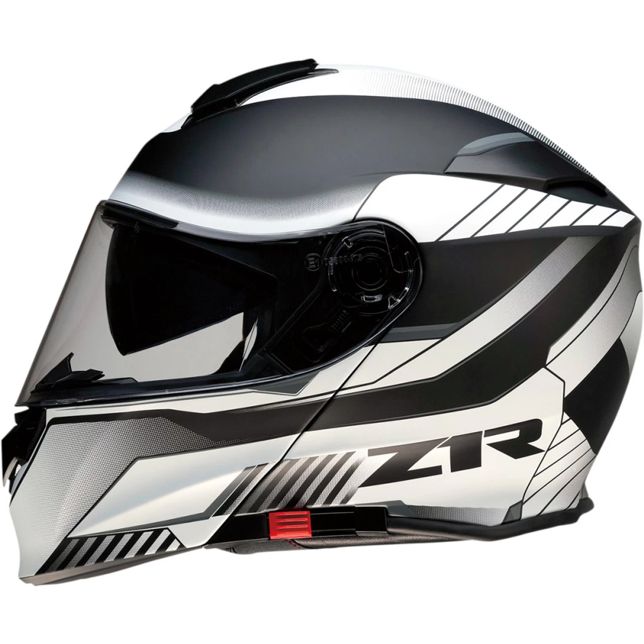 Z1R Solaris Modular Scythe Helmet - White/Black 1 Z1R Solaris Modular Scythe Helmet - White/Black
