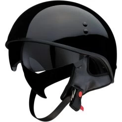 Z1R Vagrant Half Helmet - Gloss Black
