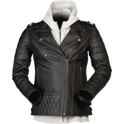 Z1R Women's Ordinance 3-in-1 Leather Jacket