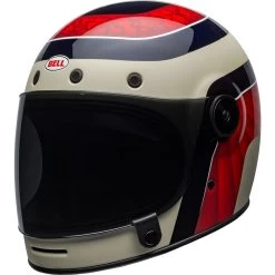 Bell Bullitt Carbon Hustle Matte/Gloss Red/Sand/Candy Blue Helmet