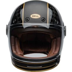 Bell Bullitt Helmet - Carbon RSD Check It Matte/Gloss Black -Cycling Equipment Shop bell bullitt carbon culture helmet rsd check it matte gloss black clear shield front 22582.1569333643