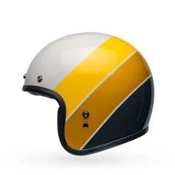 Bell Custom 500 Helmet - Riff Gloss Sand/Yellow