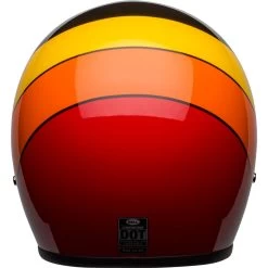 Bell Custom 500 Helmet - Riff Gloss Black/Yellow/Orange/Red -Cycling Equipment Shop bell custom 500 culture helmet riff gloss black yellow orange red back 02540.1611949662
