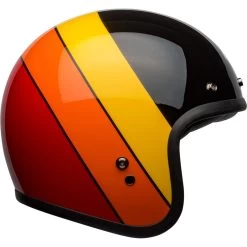 Bell Custom 500 Helmet - Riff Gloss Black/Yellow/Orange/Red -Cycling Equipment Shop bell custom 500 culture helmet riff gloss black yellow orange red right 76501.1611949641