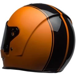 Bell Eliminator Helmet - Rally Matte/Gloss Black/Orange -Cycling Equipment Shop bell eliminator culture helmet rally matte gloss black orange back left 16606.1537971843