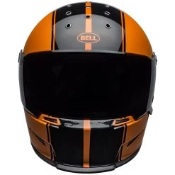 Bell Eliminator Helmet - Rally Matte/Gloss Black/Orange -Cycling Equipment Shop bell eliminator culture helmet rally matte gloss black orange front 35200.1537971834