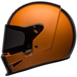 Bell Eliminator Helmet - Rally Matte/Gloss Black/Orange -Cycling Equipment Shop bell eliminator culture helmet rally matte gloss black orange left 24198.1537971837
