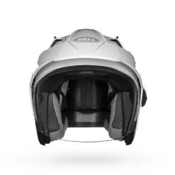 Bell MAG-9 Helmet - Gloss Pearl White -Cycling Equipment Shop bell mag 9 cruiser motorcycle helmet gloss pearl white front 5 82164.1633103915