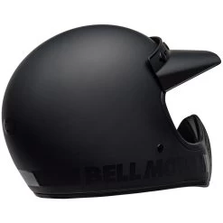 Bell Moto 3 Classic Helmet - Matte/Gloss Blackout -Cycling Equipment Shop bell moto 3 culture helmet classic matte gloss blackout back right 25268.1536152141