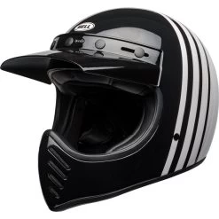Bell Moto 3 Helmet - Reverb Gloss White/Black
