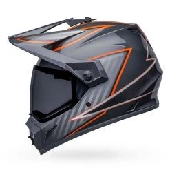 Bell MX-9 Adventure MIPS Helmet - Dalton Gloss Black/Orange -Cycling Equipment Shop bell mx 9 adventure mips motorcycle helmet dalton gloss black orange 2 05698.1632853526