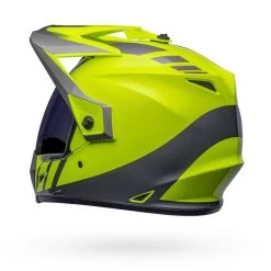 Bell MX-9 Adventure MIPS Helmet - Dash Hi-Viz/Gray -Cycling Equipment Shop bell mx 9 adventure mips motorcycle helmet dash gloss hi viz yellow gray 3 01488.1639421183