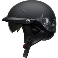 Bell Pit Boss Helmet - Roses Matte Black/Gunmetal -Cycling Equipment Shop bell pit boss cruiser helmet roses matte black gunmetal left 30489.1569508291